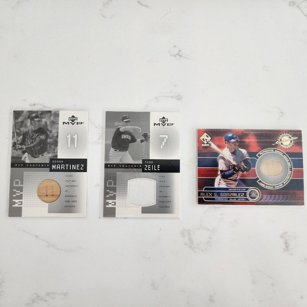 Upper Deck MVP Souvenir Baseball Cards (3x)